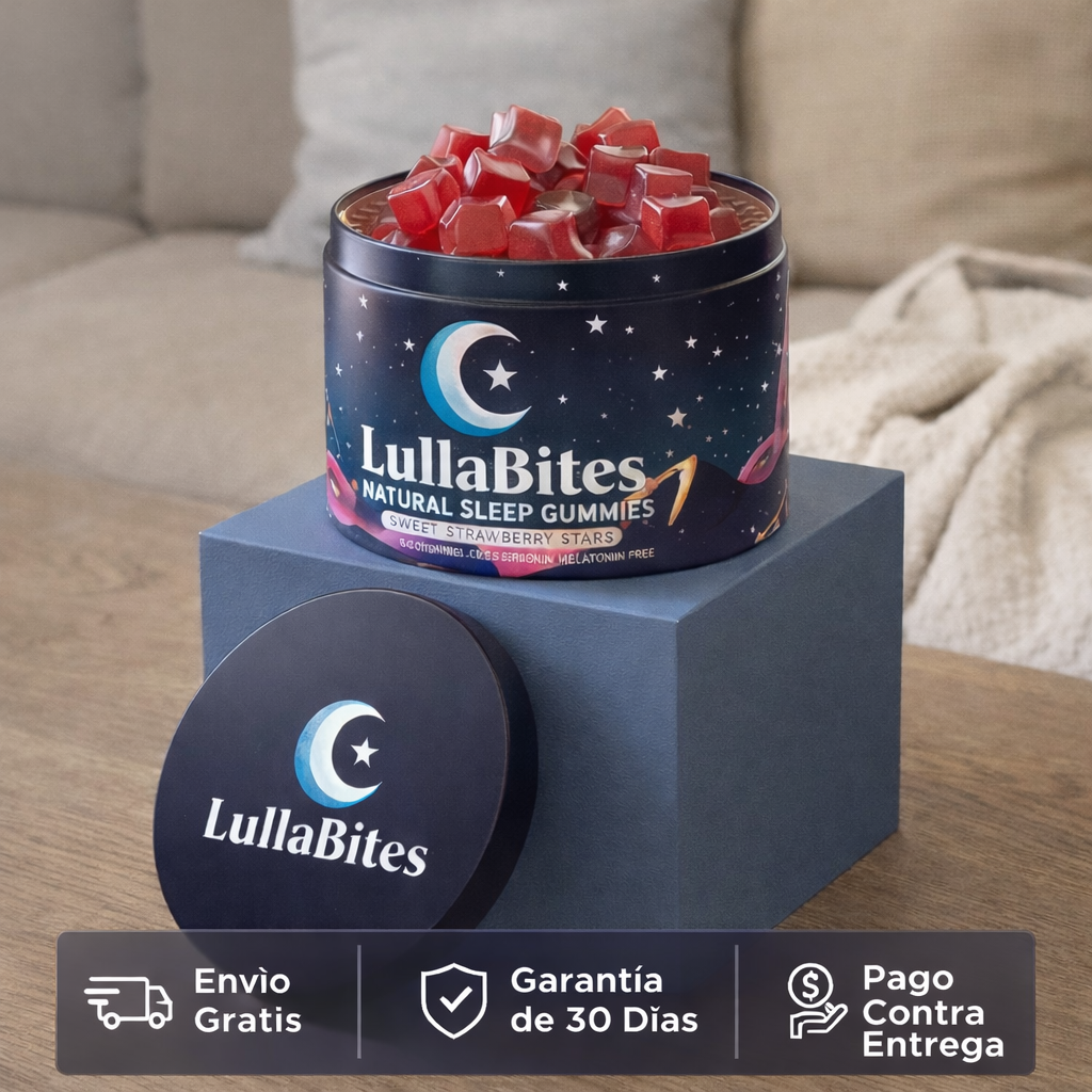 Lulla Bites: Gomitas Naturales para Dormir
