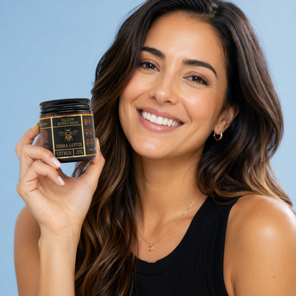 Terra Lotus : Piel nutrida con brillo natural