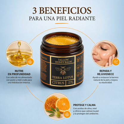 Terra Lotus : Piel nutrida con brillo natural