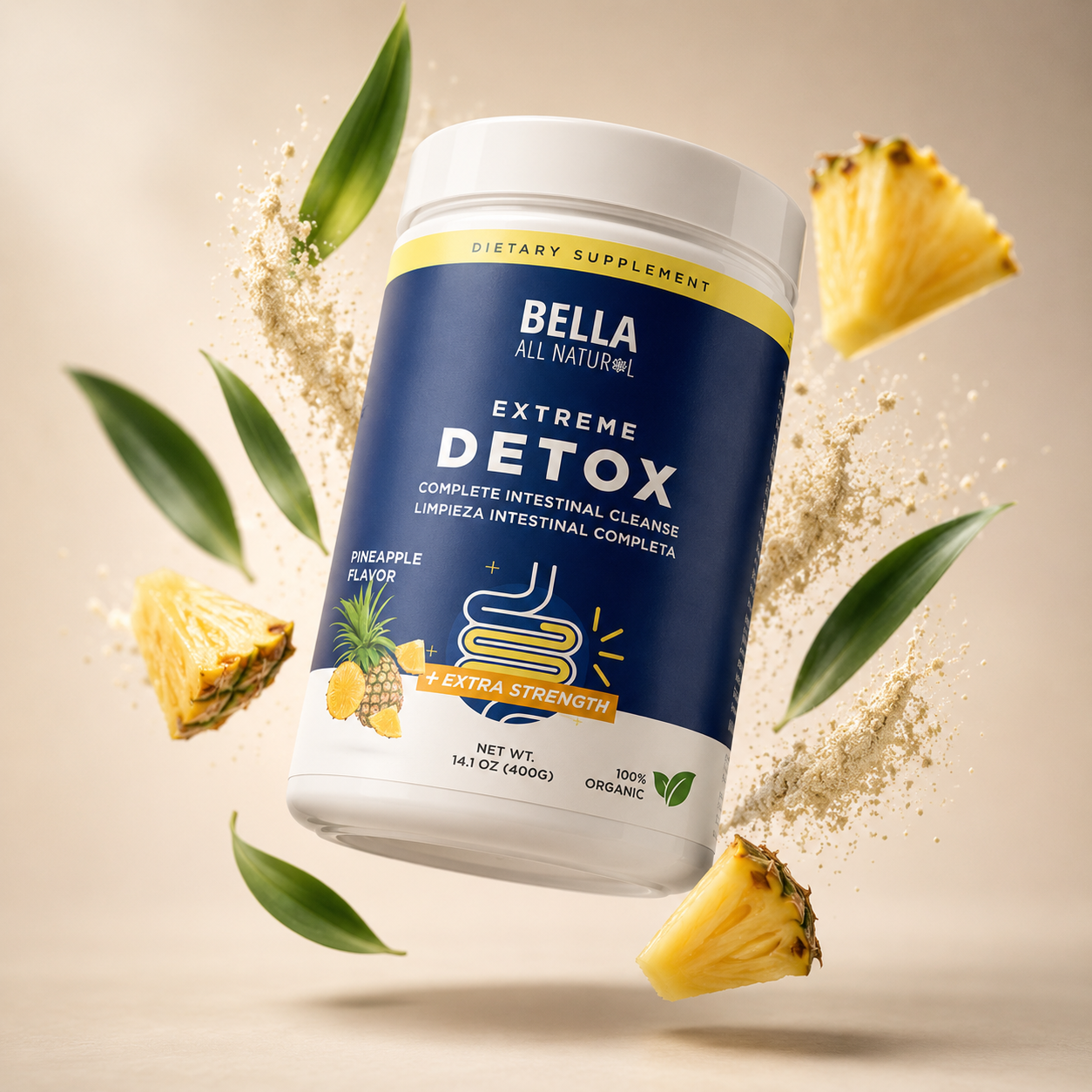 Bella All Natural Detox : Desinflama y limpia tu cuerpo