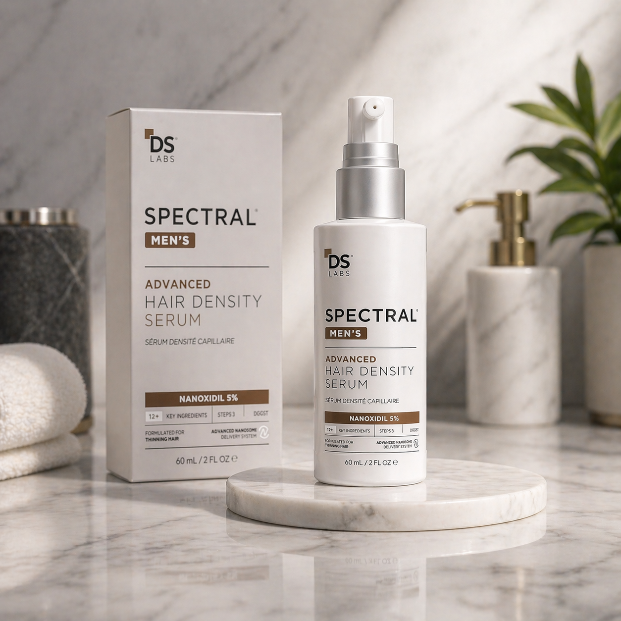 Nanoxidil Spectral Men’s : Menos caída, más crecimiento