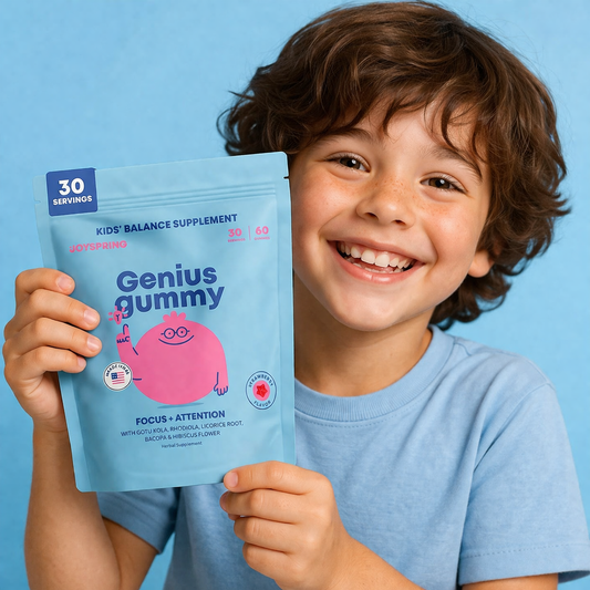 Genius Gummy : Menos distracción, más concentración