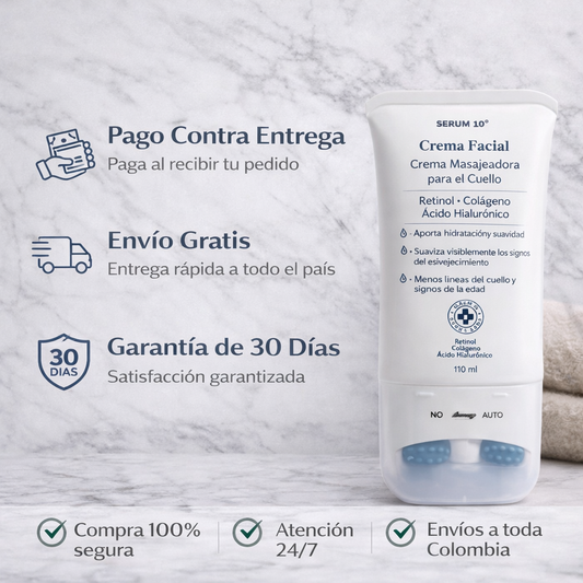 Crema reafirmante de Serum 10: Elimina tus arrugas