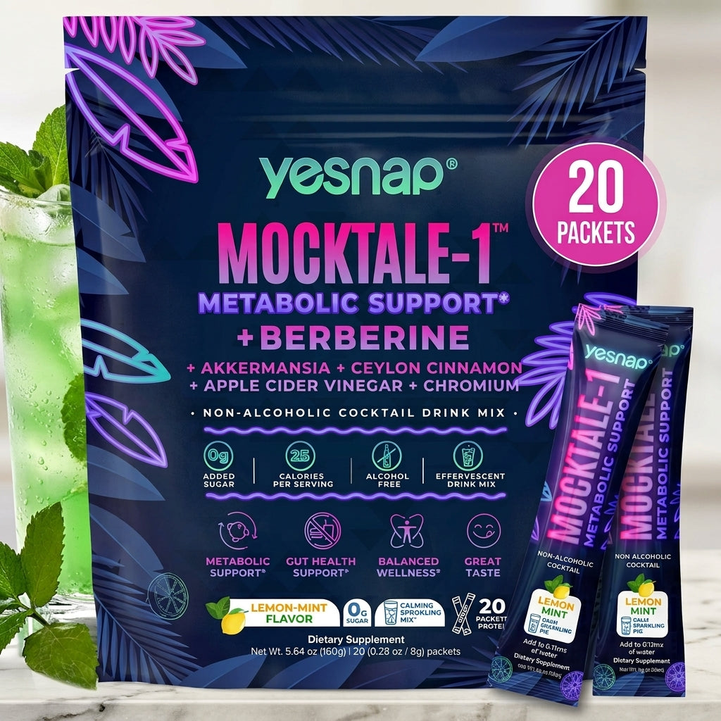 Yesnap Mocktale-1 : Controla antojos sin esfuerzo